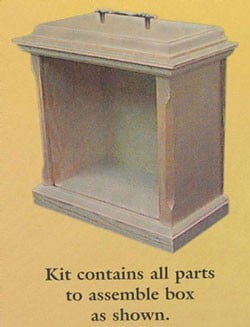 dollhouse miniature room box kits