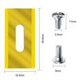 thumbnail image 2 of Pack Of 30 Husqvarna Lawn Blades With Double Sharp Stainless Steel Blade Ty, 2 of 4