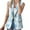 Blue, variant on Durtebeua Lightweight Quilted Puffer Utility Vest Plus Size Womens Vests Outerwear