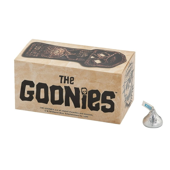 5" x 2 1/4" The Goonies Skeleton Key Cardstock Treat Boxes - 12 Pieces