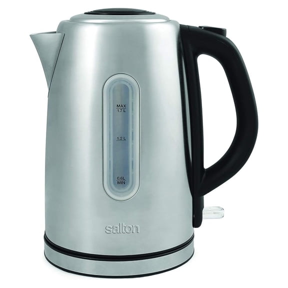 Stainless Steel Electric Kettle, 1.7 Liter Cordless Water Boiler