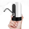 thumbnail image 4 of Dispensador De Bomba De Agua Eléctrica Recargable Usb Portátil Automático (Blanco), 4 of 8