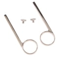 thumbnail image 5 of de Deslizante de Trompeta de 2 Piezas con de Tornillos de Fijación para Reparación de Piezas de Bricolaje Baoblaze Anillo de dedo deslizante de trompeta, 5 of 5