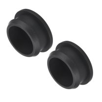 Uxcell Silicone Snap in Locking Hole Plugs For Kitchen Bulkheads Waterproof Sealing Plugs Black 34.6mm 2