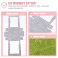 thumbnail image 3 of 1 Set Creative Mother's Day Flower Basket Making Material Children Hand Made Crafts Material Kit, 3 of 6