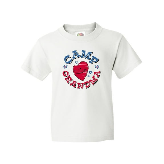 Inktastic Camp Grandma Youth T-Shirt