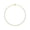 10K Yellow Gold, variant on Fine Jewelry Sterling Silver Diamond Link Chain Necklace 18 Inch (1 1/2 cttw, I-J Color, I2-I3 Clarity)