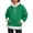 Dark Green, variant on Women's Hoodie 2025 Long Sleeve Trendy Plain Drawstring Hooded Sweatshirt with Pockets Pullover Top