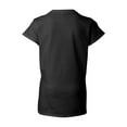 thumbnail image 3 of Gildan - Softstyle Women’s V-Neck T-Shirt - 64V00L - Black - Size: 2XL, 3 of 3