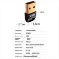 thumbnail image 4 of Adaptador USB Bluetooth 6.0 BLE, Receptor y Transmisor de Audio para Música, Altavoces, Teclados, Ratones, Auriculares e Impresoras., 4 of 8