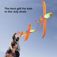thumbnail image 1 of LED Light Up Glider Airplane Model Toy Manual Throwing Foam Glider Plane Con Modos De Vuelo Duales Regalo Para Niños ANGGREK Otros, 1 of 8