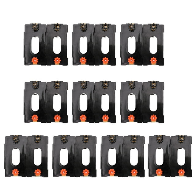 MasteelfCA 10pcs Series or Parallel D Battery Holder Used for Physics Laboratory School