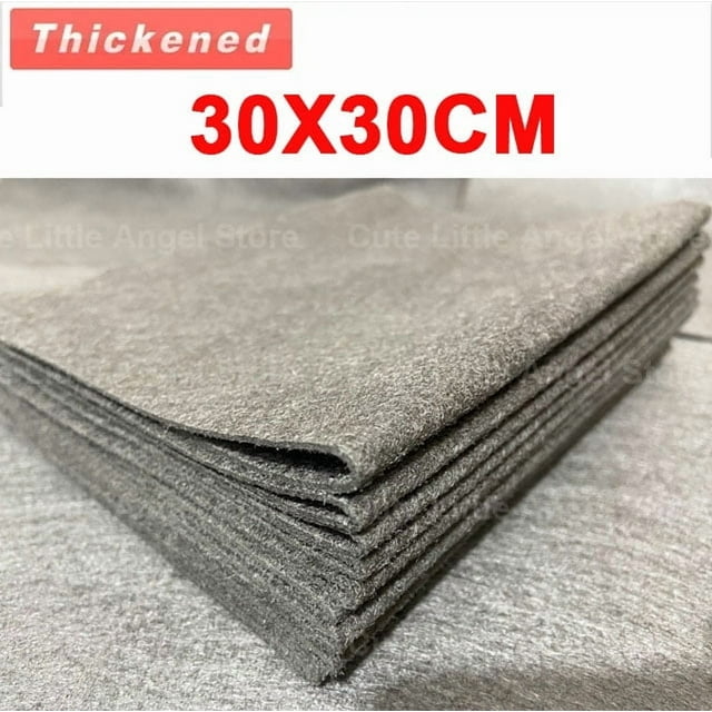 New Thickened Magic Cleaning Cloth Microfiber Glass Clean Towel Reusable Washable Lint-free Cleaning Rags for Kitchen Glass Car 30x30cm Thickened 8PCS