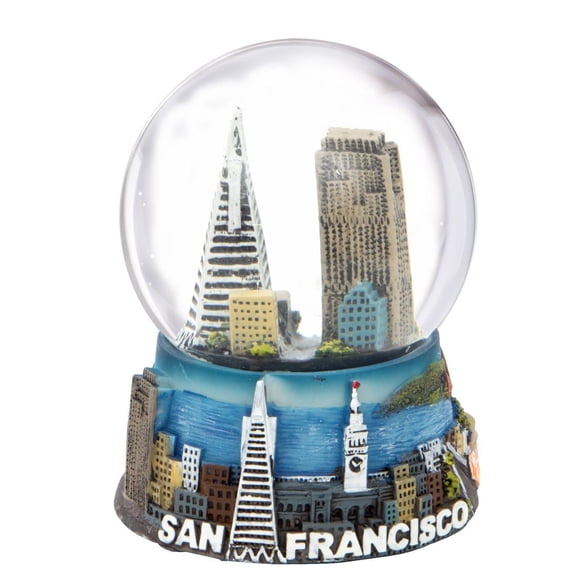 San Francisco Snow Globe 3.5 Inch California Skyline