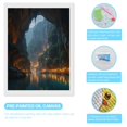 thumbnail image 3 of Diamond Art Kits for Adults - Mystical Cave River Lanterns Reflections 5d Diamond Painting for Adults, Diamond Art for Adults Beginners, Frameless Diamond Painting Kits for Adults for Home Wall Decor, 3 of 7