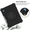 thumbnail image 4 of Kids Case for iPad 10th Gen 10.9" (2022),Shockproof EVA Kickstand Bracket Shoulder Strap Cartoon Kids Friendly Protective Case for iPad 10th Generation 10.9 inch, Black, 4 of 7