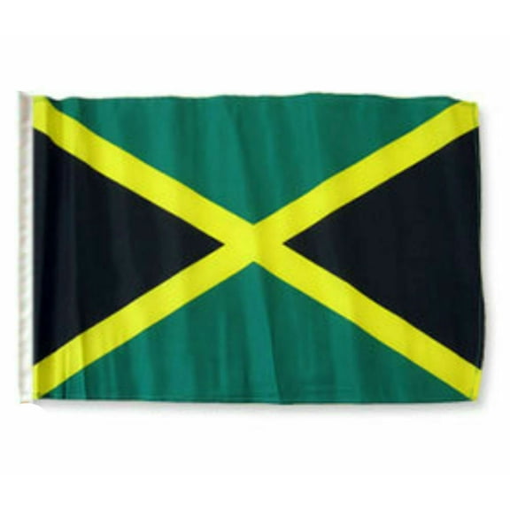 12x18 12"x18" Jamaica Sleeve Flag Boat Car Garden