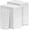 600 Count (Pack of 1), variant on 300 Pack Disposable Linen-Feel Guest Towels, Soft Absorbent White Hand Towels Bulk, Cloth-Like Napkins for Bathroom, Kitchen, Wedding, Party, Events