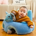 Animal Shaped Baby Sitting Chair Baby Support Sofa Learn to Sit Feeding