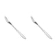 thumbnail image 1 of Toystoory Pack of 5 Fruit Forks Stainless Cake Small Dessert Restaurant Steel Kitchen Flatware Biscuit Salad Snack Tableware Cookie uno 2piezas Toystoory CBP485431, 1 of 6