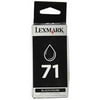 Lexmark 15M2971 No 71 Black Ink Cartridge