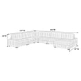 thumbnail image 3 of Poundex 6-PCS Modular set XL/Grey, 3 of 3