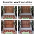 thumbnail image 7 of DEORAB Outdoor Door Mat 2'x 3' Welcome Mat Chenille Three-Layer Material Imitation Silicone Spot Molding Washable Carpet Front Door Mat Entryway Patio Red & Green, 7 of 7