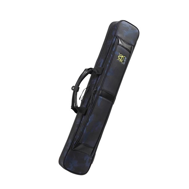 Estuches para tacos de billar, bolsa de transporte, 7 agujeros, funda protectora portátil Azul