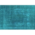 thumbnail image 1 of Ahgly Company Indoor Rectangle Oriental Turquoise Blue Industrial Area Rugs, 8' x 12', 1 of 4