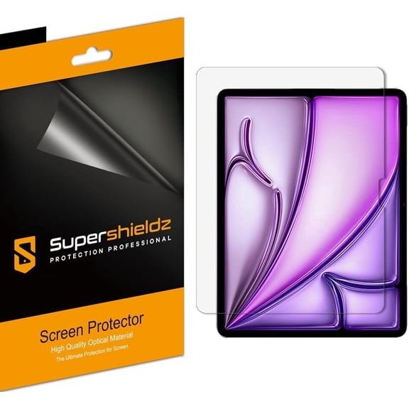 Supershieldz Designed for Apple iPad Air 13 inch (M4/M3/M2, 2026/2025/2024) Anti-Glare (Matte) Screen Protector (3 Pack)