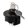 thumbnail image 3 of Bgsha Three Position Ignition Switch with Key for Lawn Mower Models For 1172221, 3 of 9