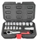 thumbnail image 1 of Juego de llaves de tubo de trinquete, kit de herramientas mecánicas para mantenimiento de vehículos, trabajo en paneles eléctricos, ensamblaje de motores y plomería., 1 of 5