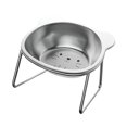 thumbnail image 1 of Comedero elevado para gatos, inclinado 15 degree, antideslizante, fácil de limpiar, con protección para el cuello. Elevado para mascotas. Gatito, 1 of 9