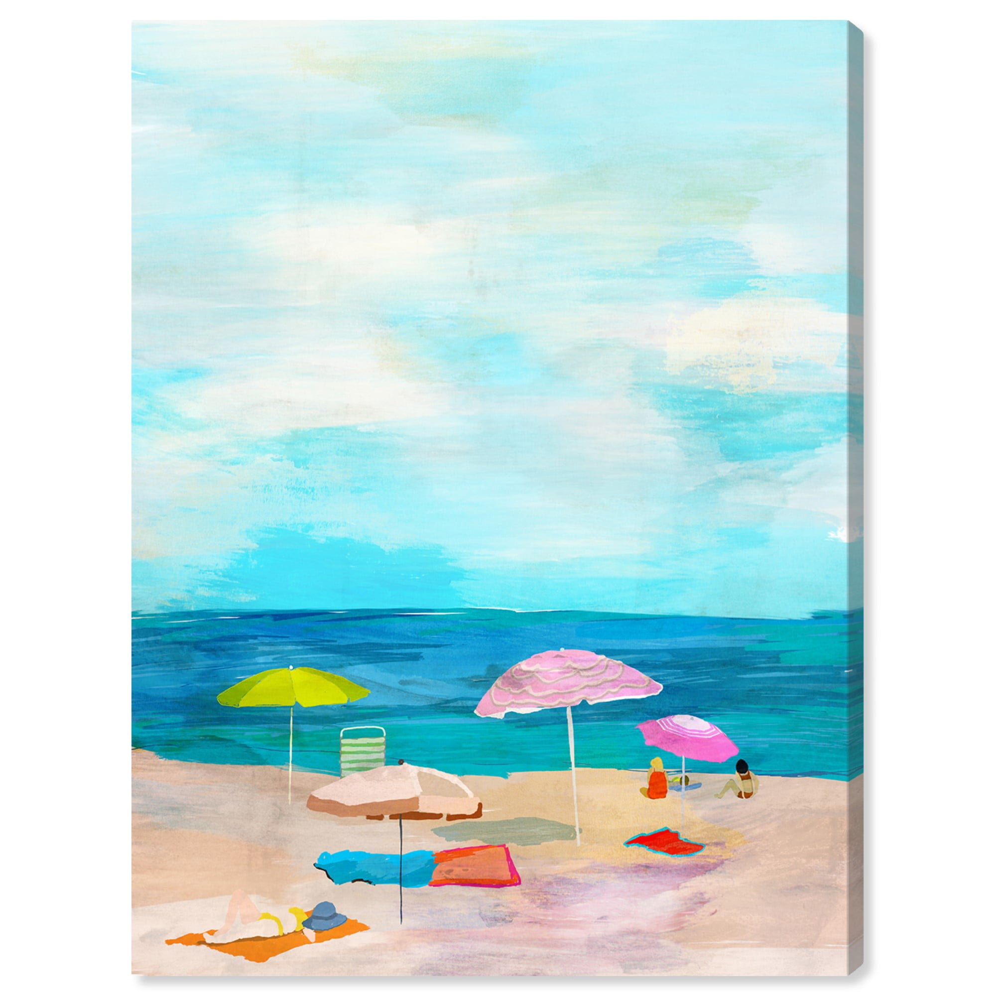 Runway Avenue Nautical and Coastal Wall Art Canvas Prints 'Beach Days