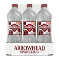 Arrowhead Sparkling Water, Black Cherry, 33.8 oz. Bottles (Pack of 12