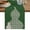 Green, variant on Red Brown Gourd Table Runner, Modern Abstract Art Geometric Washable Cotton Linen Table Runners 36 Inches Long, Dresser Scarf Runner for Nightstand/End Tables/Round Tables 13''x36''