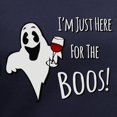 thumbnail image 3 of CafePress - Im Here For The Boos T Shirt - Women's V-Neck Dark T-Shirt, 3 of 4