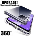thumbnail image 2 of funda de silicona a prueba de golpes para samsung galaxy a71 funda transparente, 2 of 4