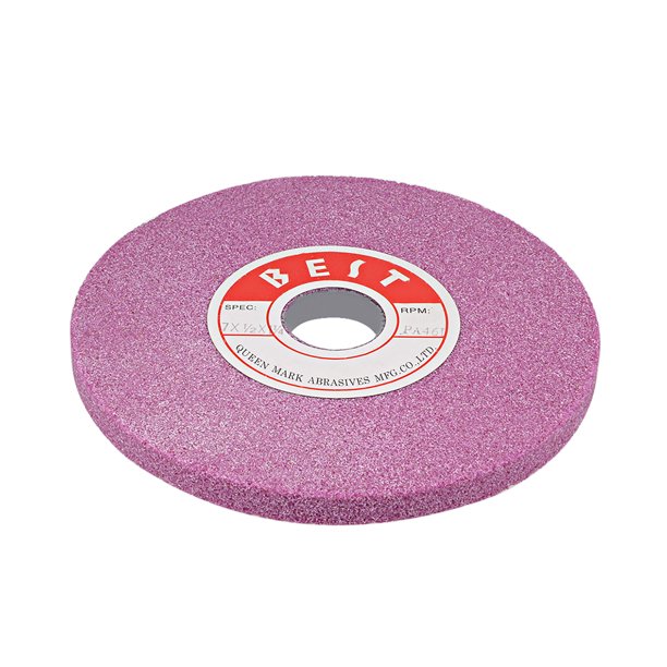 7-Inch Bench Grinding Wheel Pink Aluminum Oxide PA 46 Grit ...