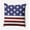 Purplish Blue, variant on Simply Daisy 16" x 16" USA Flag Indoor/Outdoor Throw Pillow, Nautical Navy (1 count)