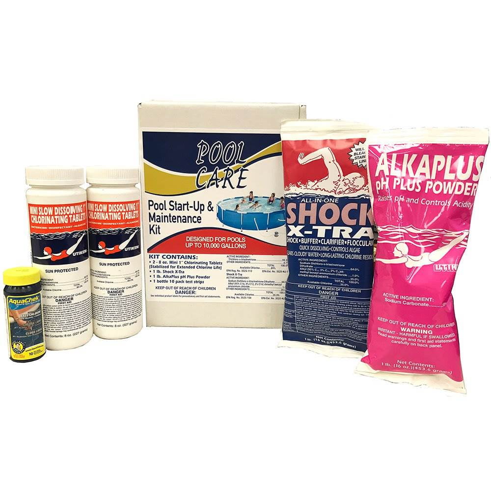 Pool Care 42003 Swimming Pool Chemical Cleaning Kit for up to 10,000