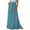 Blue Green, variant on Women's Summer Wide Leg Palazzo Pants High Waisted Flowy Pockets Trendy Casual Lounge Boho Beach Trousers