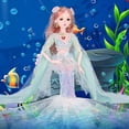 thumbnail image 1 of Sirena Barbie Doll 60cm Princesa Music Smart Girl Regalo LingWen 9024715746344, 1 of 1