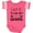 Football Pink and White, variant on Inktastic I Got It from My Grandma Boys or Girls Baby Bodysuit
