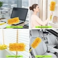thumbnail image 2 of ZQZiQi 30-Count Disposable Duster Refills with 1 Handle, Compatible with Swiffers, 360°   Electrostatic Dust Trapping Replacement Heads for Home Furniture & Electronics Cleaning, 2 of 6
