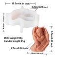 thumbnail image 5 of lanema Silicone Mold Beautiful Clay Ornaments Molds Cute Baby Shape Statue Molds Silicone Candle Mold Perfect for Crafting Clay, 5 of 18