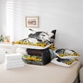 thumbnail image 6 of Homewish Western Animal Horse 7-Piece King Bedding Set - Floral Sunflower Exotic, 6 of 8