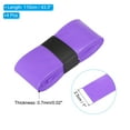 thumbnail image 2 of Anti Slip Sweatband Absorbent PU Tennis Badminton Racket Grip Tape, Purple 4 Pack, 2 of 6