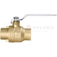 thumbnail image 2 of 1-1/4 in. SWT x 1-1/4 in. SWT Premium Brass Full Port Ball Valve (12 Pack), 2 of 3