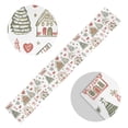 thumbnail image 5 of Yayeee Table Runner 70 inches Long Home Kitchen Dinning Party Decoration, Nordic Christmas House, 5 of 7